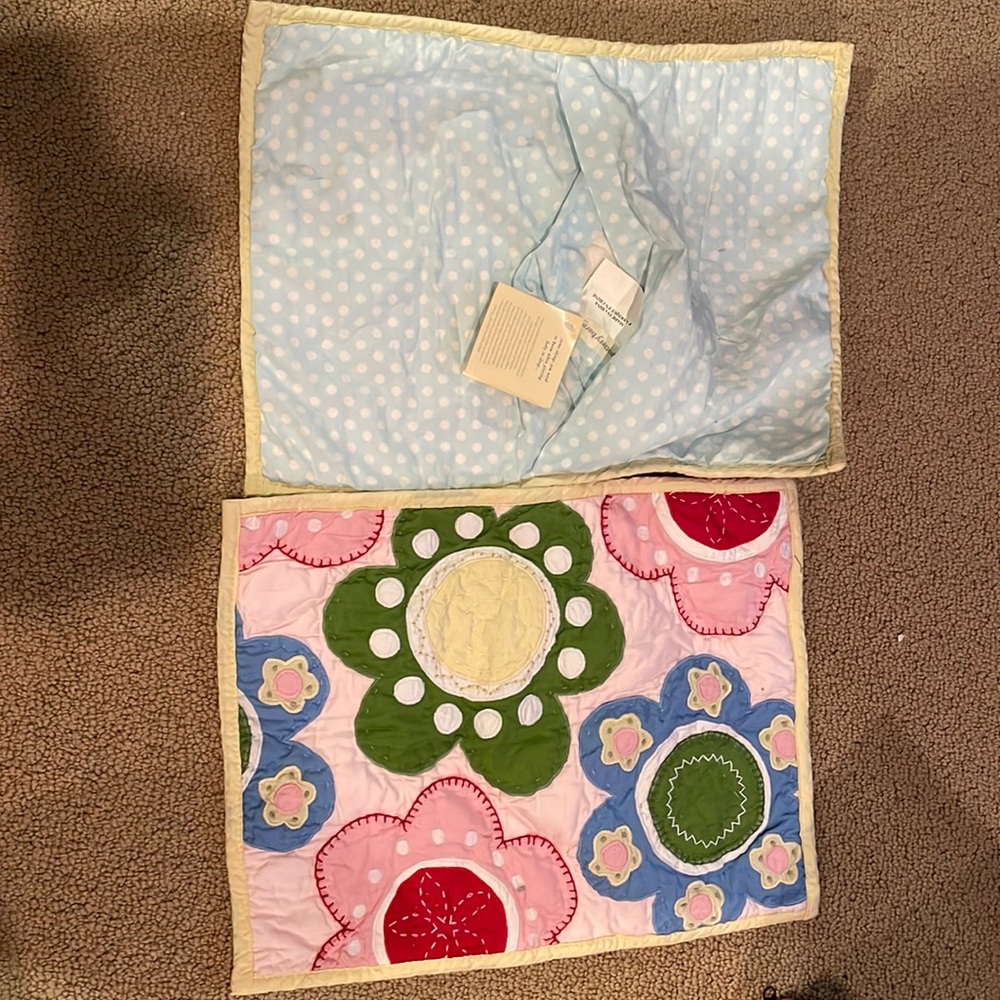 Pillow shams. Finished size: 16x12 inches.